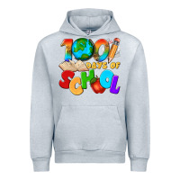 Heather Grey 100 days of school Urban Hoodie - texasbilliewilder