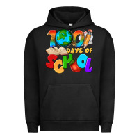 Pigment Black 100 days of school Urban Hoodie - texasbilliewilder