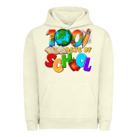 Pigment Pistachio 100 days of school Urban Hoodie - texasbilliewilder