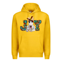 Lemon Christmas joy bull terrier Premium Hoodie - RanaPortraitStore