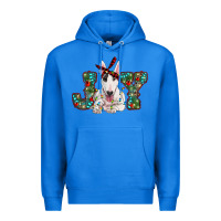True Royal Christmas joy bull terrier Premium Hoodie - RanaPortraitStore