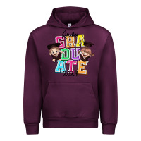 Mauve Wine kinder graduate 2024 Urban Hoodie - texasbilliewilder
