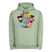 Pigment Oil Green kinder graduate 2024 Urban Hoodie - texasbilliewilder