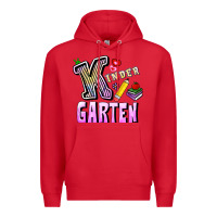 Red kindergarten Premium Hoodie - RanaPortraitStore