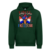 Forest Green taster like freedom Urban Hoodie - Zillion Design Studio