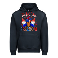 Navy taster like freedom Urban Hoodie - Zillion Design Studio