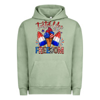 Pigment Oil Green taster like freedom Urban Hoodie - Zillion Design Studio