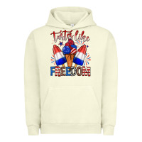Pigment Pistachio taster like freedom Urban Hoodie - Zillion Design Studio