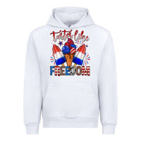 White taster like freedom Urban Hoodie - Zillion Design Studio