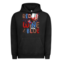 Pigment Black red wine and blue Urban Hoodie - Zillion Design Studio