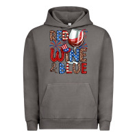Pigment Tornado red wine and blue Urban Hoodie - Zillion Design Studio
