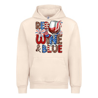Sandshell red wine and blue Urban Hoodie - Zillion Design Studio