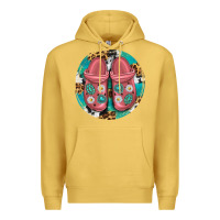 Antique Gold western crocin Premium Hoodie - texasbilliewilder