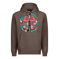 Coffee western crocin Premium Hoodie - texasbilliewilder