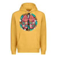 Mustard western crocin Premium Hoodie - texasbilliewilder