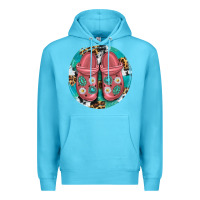 Ocean Blue western crocin Premium Hoodie - texasbilliewilder