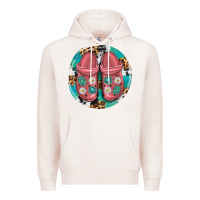 Pale Pink western crocin Premium Hoodie - texasbilliewilder
