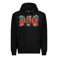 Black aunt American football Premium Hoodie - Zillion Design Studio
