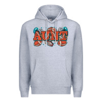 Heather Grey aunt American football Premium Hoodie - Zillion Design Studio