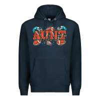 Navy aunt American football Premium Hoodie - Zillion Design Studio