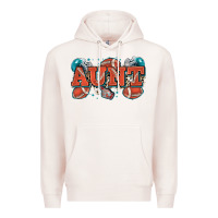 Pale Pink aunt American football Premium Hoodie - Zillion Design Studio