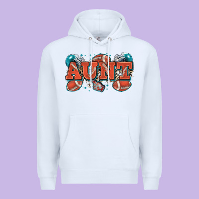 Aunt American Football Premium Hoodie Designed By Zillion Design Studio