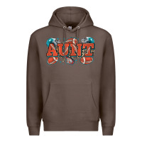 Coffee aunt American football Premium Hoodie - Zillion Design Studio