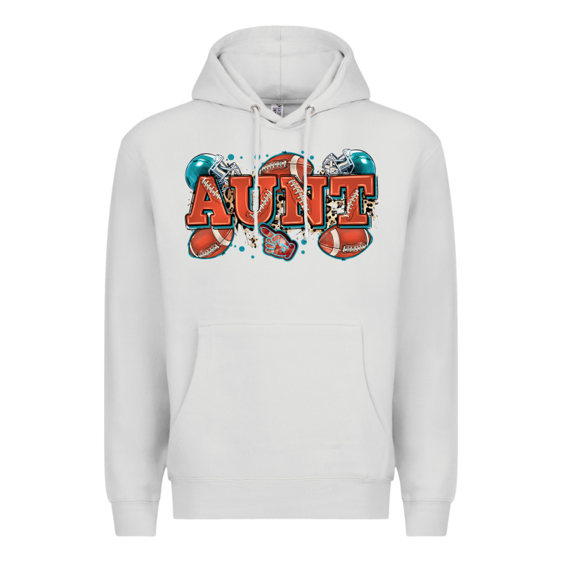 Aunt American Football Premium Hoodie by Zillion Design Studio | Teevron