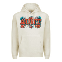 Oatmeal Heather aunt American football Premium Hoodie - Zillion Design Studio