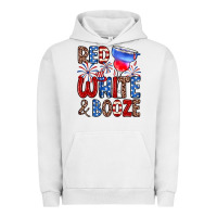 Pigment Lunar Rock red white and booze Urban Hoodie - Zillion Design Studio