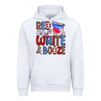 White red white and booze Urban Hoodie - Zillion Design Studio