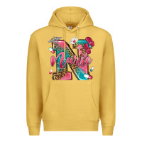 Antique Gold western nurse Premium Hoodie - texasbilliewilder