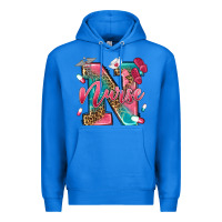True Royal western nurse Premium Hoodie - texasbilliewilder