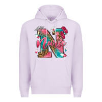 Lilac western nurse Premium Hoodie - texasbilliewilder