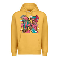Mustard western nurse Premium Hoodie - texasbilliewilder
