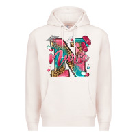Pale Pink western nurse Premium Hoodie - texasbilliewilder