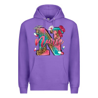 Purple western nurse Premium Hoodie - texasbilliewilder