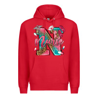 Red western nurse Premium Hoodie - texasbilliewilder