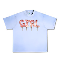 Grape Ice Girl balloon Urban Heavy Tee - Artiststas
