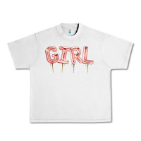 Lunar Rock Girl balloon Urban Heavy Tee - Artiststas
