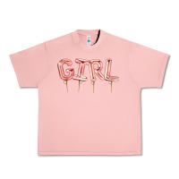 Salmon Girl balloon Urban Heavy Tee - Artiststas