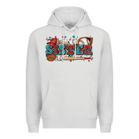 Dove Grey sister baseball Premium Hoodie - Zillion Design Studio