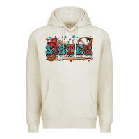 Oatmeal Heather sister baseball Premium Hoodie - Zillion Design Studio