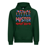 Forest Green little mister America Urban Hoodie - Zillion Design Studio