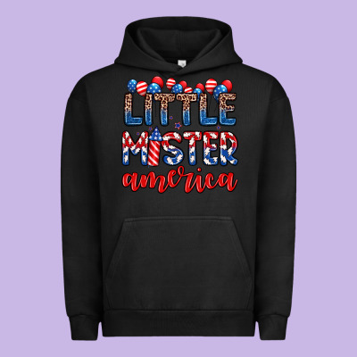 Little Mister America Urban Hoodie Designed By Zillion Design Studio