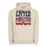Pigment French Oak little mister America Urban Hoodie - Zillion Design Studio
