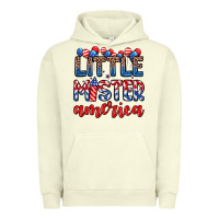 Pigment Pistachio little mister America Urban Hoodie - Zillion Design Studio