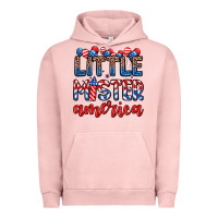 Pigment Salmon little mister America Urban Hoodie - Zillion Design Studio