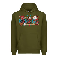 Army Green sister baseball Premium Hoodie - Zillion Design Studio