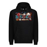 Black sister baseball Premium Hoodie - Zillion Design Studio